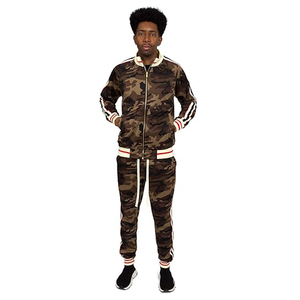 Trajes deportivos para correr con logotipo personalizado para hombre, jersey de nuevo diseño con cremallera lateral, bolsillo para teléfono, técnicas lavadas de lana, cintura ajustable para hombre - Product Image 5