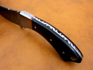 Cuchillo de Chef para Exteriores de Acero Inoxidable Hecho a Mano 2026, Grado Industrial, Hoja con Borde Dentado, Garantía de 3 Años, Regalo Personalizado para Chef OEM - Product Image 4