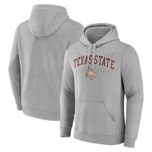 Sudadera con Capucha Personalizada de los Bobcats del Estado de Texas, Sudadera Informal de Invierno con Capucha de Forro Polar de Algodón para Hombre con Bolsillo Tipo Canguro - Product Image 1