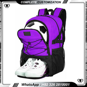 Mochila de béisbol para deportes al aire libre personalizada al por mayor mochila de fútbol americano bolsa de almacenamiento de equipo - Product Image 3