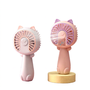 Mini <b>Air</b> <b>Cooler</b> <b>Fan</b> Portable Electric <b>Fan</b> With Cat Design For Home And Outdoor Use - Product Image 3