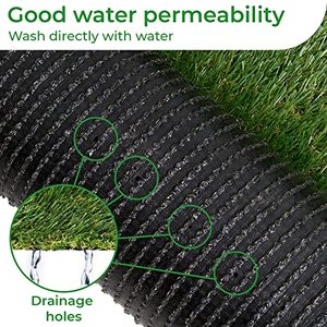 FresGard 3.3ft X 20ft X 1.65" <b>Artificial</b> Turf 35mm PE Elastic Outdoor Rug for Flooring and Garden Decor - Product Image 4