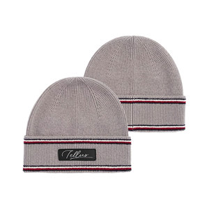 Nuevos sombreros de otoño e invierno para hombres y mujeres, gorro de punto con letras, gorro reversible versátil cálido de diseñador, gorro de lana para mantener - Product Image 1