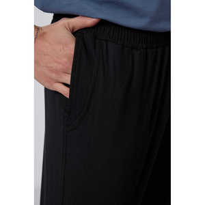 Pantalones Chinos TOMMYLIFE para Hombre, Corte Estándar, Tejido Ligero y Elástico, Color Negro, Pantalones Casuales para Uso Diario, Modelo 82175 - Product Image 5