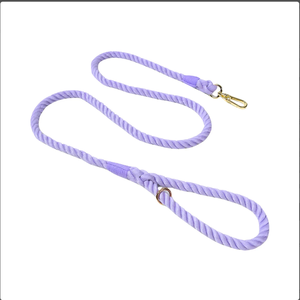 Cotton Colorful Natural Accessory Customized Colored Cotton Rope Handmade <b>Dog</b> <b>Leash</b> Pet <b>Leash</b> Set Cute Designer <b>Dog</b> <b>Leash</b> for G - Product Image 1