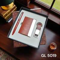 Produits tendance 2026 Nouveautés Vente en gros Porte-cartes avec porte-clés et stylo Coffret cadeau pour hommes Cadeau d'affaires d'entreprise