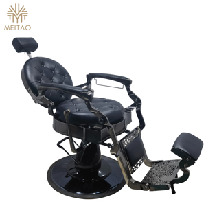 Màu xám cổ điển cắt tóc ghế da lộn vòng trở lại thủy lực ngả Heavy Duty Salon Styling ghế - Product Image 5