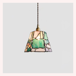 Colgante de cristal de arte soplado a mano atemporal Elegance infundido con tonos de joya y delicada filigrana hecha a mano Premium 2025 - Product Image 4