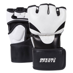 Guantes MMA de fabricación profesional para entrenamiento de lucha Material de cuero duradero - Product Image 1