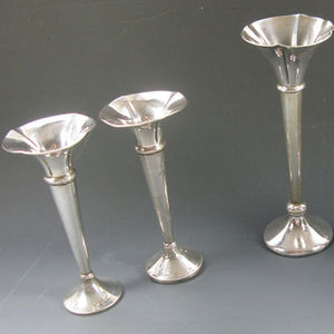 High on Demand Customized Aluminium Flower <b>Vase</b> <b>Sets</b> for Gifting Purpose for Worldwide Export from India - Product Image 4