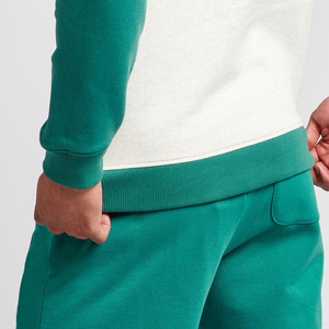 Sweat à capuche oversize pour hommes, impression numérique entièrement personnalisée pour la polaire d'hiver à blocs de couleurs imprimés bouffants - Product Image 3