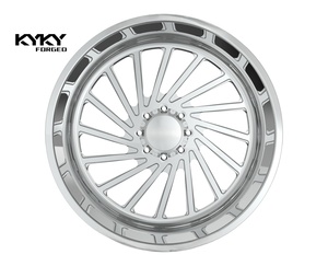 Rueda KYKY de 20, 22, 24, 26 y 28 Pulgadas, Aleación OEM para Mano Izquierda y Derecha, 6x139.7, 8x165.1, 8x170, 8x180, Rueda Cromada Pulida - Product Image 3