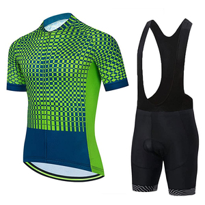 <b>Men's</b> Reflective Bicycle Jersey Bib <b>Shorts</b> Set Black <b>Short</b> Sleeve with Rear Zippered <b>Cycling</b> Sportswear Plus Size Available - Product Image 6