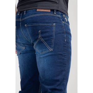 Jeans de Invierno para Hombre 2026, 100% Algodón Orgánico, Color y Logotipo Personalizables, Corte Slim Recto, Tallas Grandes, Moda Juvenil, OEM - Product Image 6