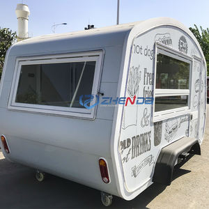 2025 nouveau Style bonbons fleur chariot cuisine Mobile Hot Dog Pizza remorque extérieur crème glacée camion Mobile Bar cheval nourriture remorque - Product Image 4