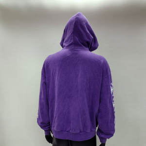 Sudadera con Capucha para Hombre, Elegante, 100% Algodón, Casual, Ecológica, de Secado Rápido, con Estampado DTG Personalizado, Bordada, Lavada, Corte Regular, para Invierno - Product Image 2