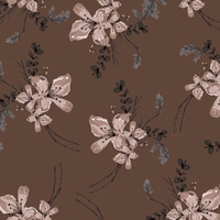 Tela de Poliéster Koshibo Crepe Chiffon con Diferentes Tipos de Estampados Digitales para Bodas en Canadá, Diseño de Estampado para Damas
