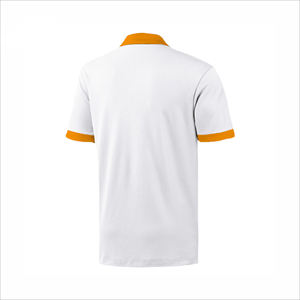 Camisetas de Golf informales para hombre, cómodas camisetas de manga corta con botones de Material de gofres para Polo, camisetas elásticas de Color sólido de verano - Product Image 4