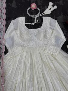 Servicio OEM de fabricantes de ropa de alta calidad Indio Anarkali vestido bordado pesado estilo paquistaní Punjabi vestido de las mujeres - Product Image 3