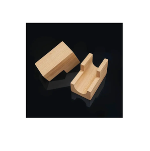 Support à tacos en bois conteneurs de stockage des aliments tacos plateau contient des produits de qualité supérieure vaisselle et articles de vaisselle jetables - Product Image 3