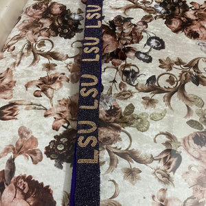 Bolso de mano de algodón personalizado, bonito diseño de guitarra a la moda, accesorio de Gameday, correa para teléfono móvil - Product Image 2