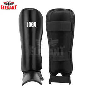 Espinilleras de Boxeo, Protectores de Empeine y Pie para MMA, Kickboxing, Muay Thai, Protector de Espinilla Especial para Muay Thai de Elegant Sports - Product Image 2