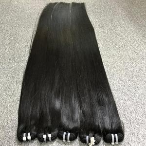 Cabello natural de un donante Cabello de trama recta, cabello virgen de alta calidad Cabello virgen 100%, cabello crudo - Product Image 2