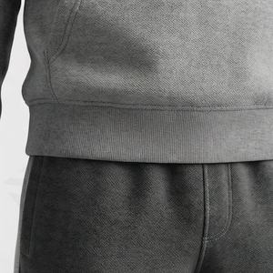 Nuevo Chándal Deportivo Informal con Capucha, Lavado Ácido, Unisex, a la Moda, 100% Algodón, Estilo Urbano, para Hombre - Product Image 5