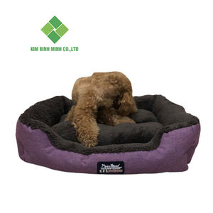 Lit pour chien de sécurité confortable fabriqué au Vietnam Lits pour animaux de compagnie lavables en machine en petites tailles moyennes grandes et XL Motif imprimé animal pour chats - Product Image 6