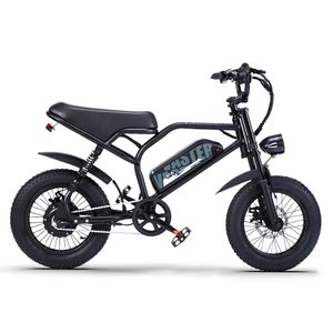 AVDL BIKE A13 Bicicleta de montaña eléctrica para adultos con extraíble 800W para motor Neumático grueso de 16 pulgadas Asiento ancho Horquilla delantera - Product Image 2