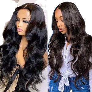 Perruque Lace Front Wig transparente en cheveux humains, nouvelle Technique, nouvelles tendances de beauté, HD, cheveux humains, perruque lisse en os, couleurs personnalisées - Product Image 6