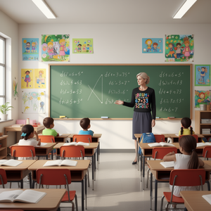 Camiseta de manga larga para niños, unisex, con cuello redondo, diseño gráfico para celebración escolar, 100 días de clases - Product Image 3