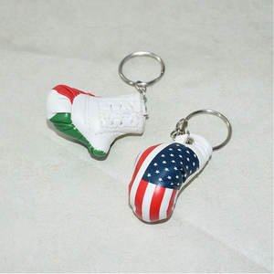 Porte-clés de boxe, mouvement de boxeur, combat, porte-clés de voiture pour homme, porte-clés en caoutchouc et PVC - Product Image 4