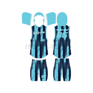 Maillot de football drapeau 7v7 de haute qualité et short pour les jeunes Design personnalisé Sublimation 7 sur 7 maillot de football de haute qualité - Product Image 5