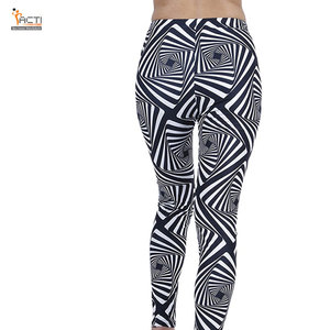 Sport Girls Seamless Fitness Sublimación Leggings 2025 High Elastic Gym Wear Yoga Leggings para la venta en línea - Product Image 4