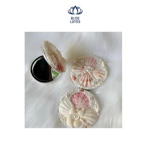<b>Small</b> Seashell Hand <b>Mirror</b> DIY Many customize designs From Blue Lotus - Product Image 1