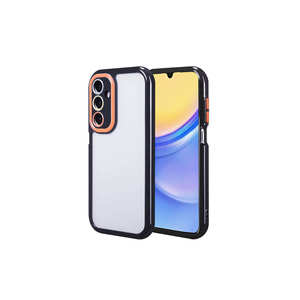 Coque en silicone de qualité supérieure de la marque Netzy pour Samsung pour Galaxy A15 Housse de téléphone portable Conception de cadre coloré Protection de l'appareil photo Inspirée - Product Image 1