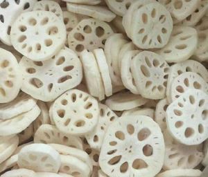 Práctica Raíz de loto congelada en rodajas para comidas vegetarianas rápidas y saludables - Product Image 4