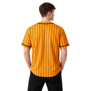 Camisetas Deportivas de Béisbol Ligeras y Cortas para Verano |   Tela de Poliéster Transpirable de 220 g/m² con Impresión por Sublimación |   Colores Personalizables - Product Image 3