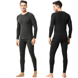 Traje de calefacción inteligente para parejas de invierno, ropa interior térmica de terciopelo de dos piezas para hombres y mujeres, Calzoncillos largos antiestáticos ecológicos - Product Image 1