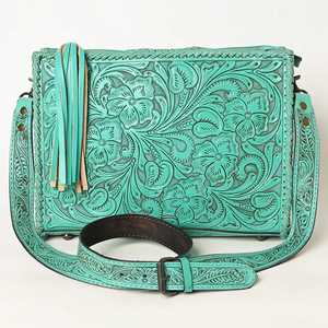 Bolso bandolera de estilo bohemio de la mejor calidad, decoración de borlas de cuero genuino de marca, bolso informal de Color personalizado para mujer - Product Image 2