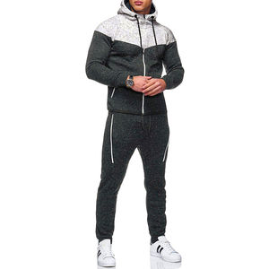 Venta al por mayor entrenamiento gimnasio chándal personalizado para hombre Jogging chándal hombres Jogging cremallera chándal hombres sudaderas con capucha y sudaderas - Product Image 6