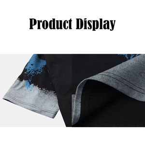 T-shirt de sublimation personnalisé pour homme en gros, vêtement de sport respirant, couleur unie, 100 % coton, service OEM - Product Image 3