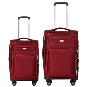 Classique luxe 890 bagages souples étanche valise de voyage rotatif roues silencieuses bagages sacs étuis en métal Logo bagages - Product Image 1