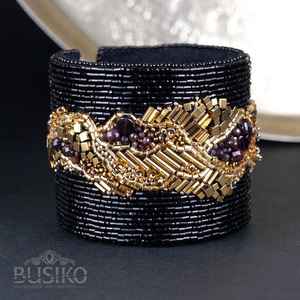 Brazalete de abeja con cuentas hecho a mano-Brazalete para mujeres y niñas - Product Image 5