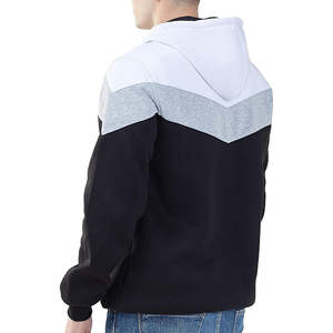 Sweat-shirts à capuche surdimensionnés en gros pour hommes, streetwear, en molleton de coton, lourds, avec impression de logo personnalisé - Product Image 4