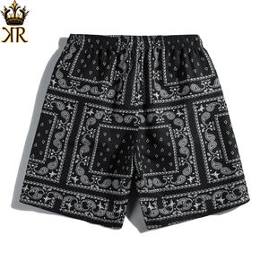 Summer New Trendy Boho Shorts Vintage Oversize Street Sports Shorts pour Femmes Hommes Casual Floral Hawaii Beach Short Pants Swim - Product Image 2