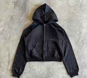 Sudadera Unisex Personalizable 100% Algodón de Alta Calidad con Lavado Ácido, Bordado Vintage, Estilo Casual con Logotipo Personalizado para Invierno - Product Image 3