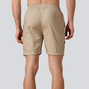 2025 Latest Design Premium Quality Men's Casual Cotton Shorts Customized Color Size Joggers Comfort <b>Elastic</b> <b>Waistband</b> Solid - Product Image 3