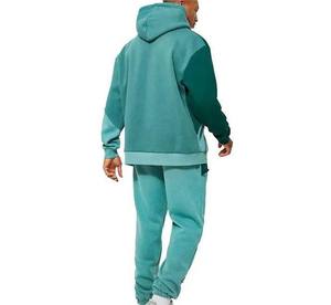 Ensemble de survêtement unisexe en gros, vêtements de sport, jogging, salle de sport, veste et pantalon, logo personnalisé, survêtement unisexe, vêtements de sport, tenue d'entraînement - Product Image 4